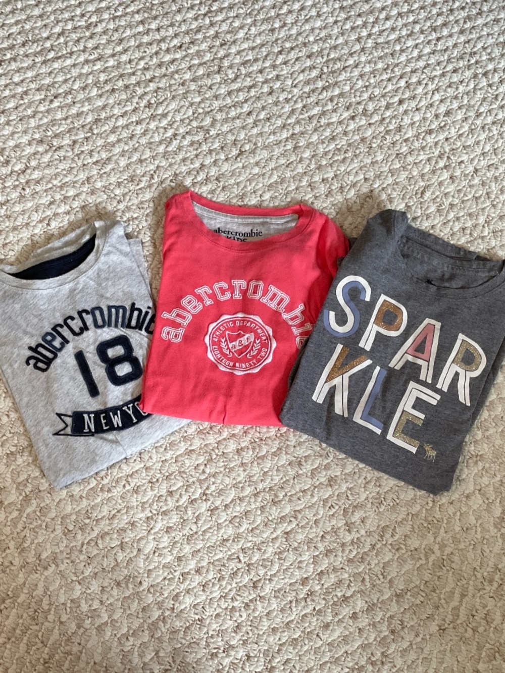 🫎 Abercrombie kids - girls shirts size 13/14
